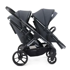 ICANDY Peach 7 Double Pushchair and Carrycot Complete Bundle Set - Truffle