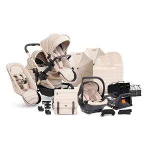 iCandy Peach 7 Double Travel System (Cocoon) Bundle - Biscotti