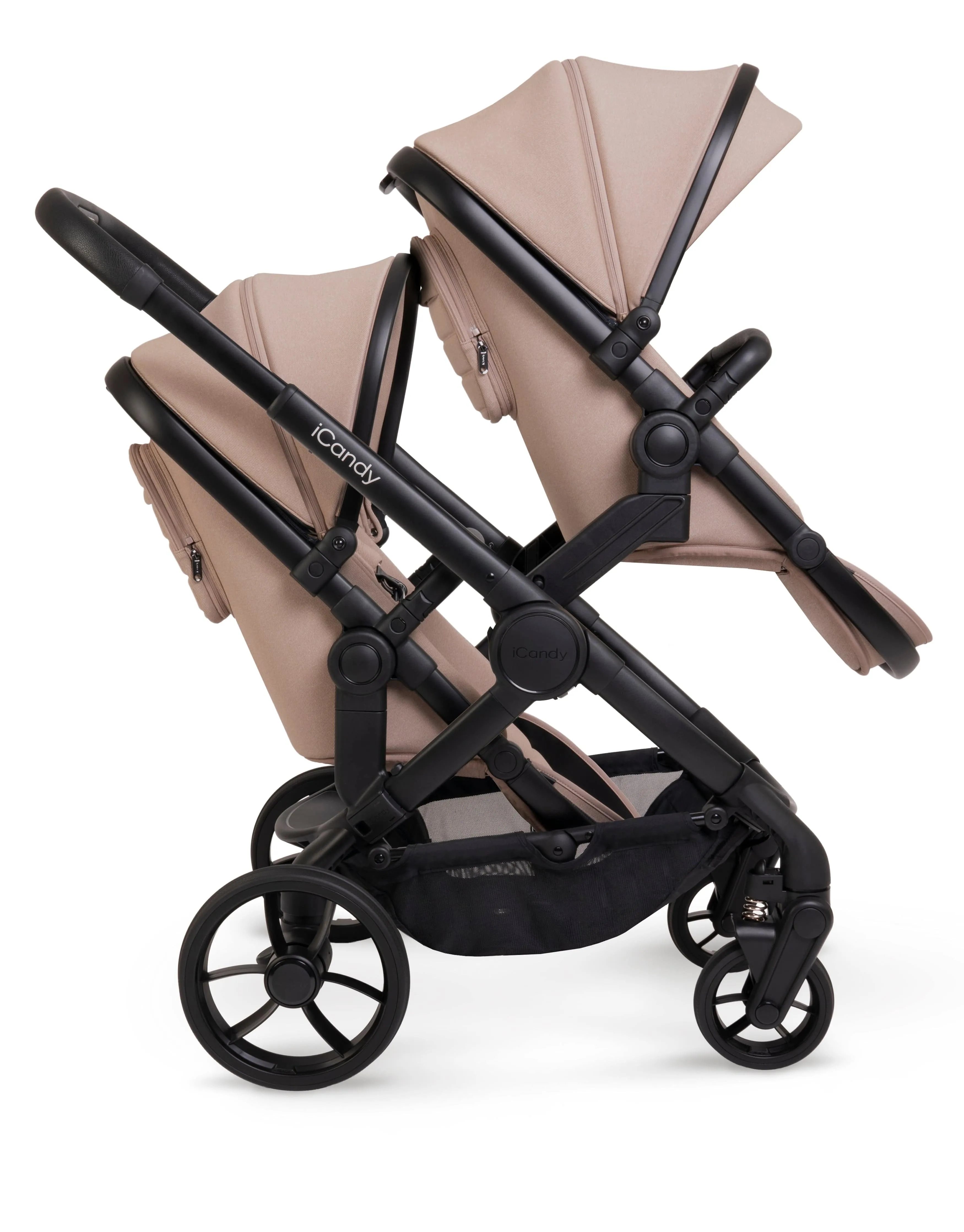 iCandy Peach 7 Double Travel System (Cocoon) Bundle - Cookie
