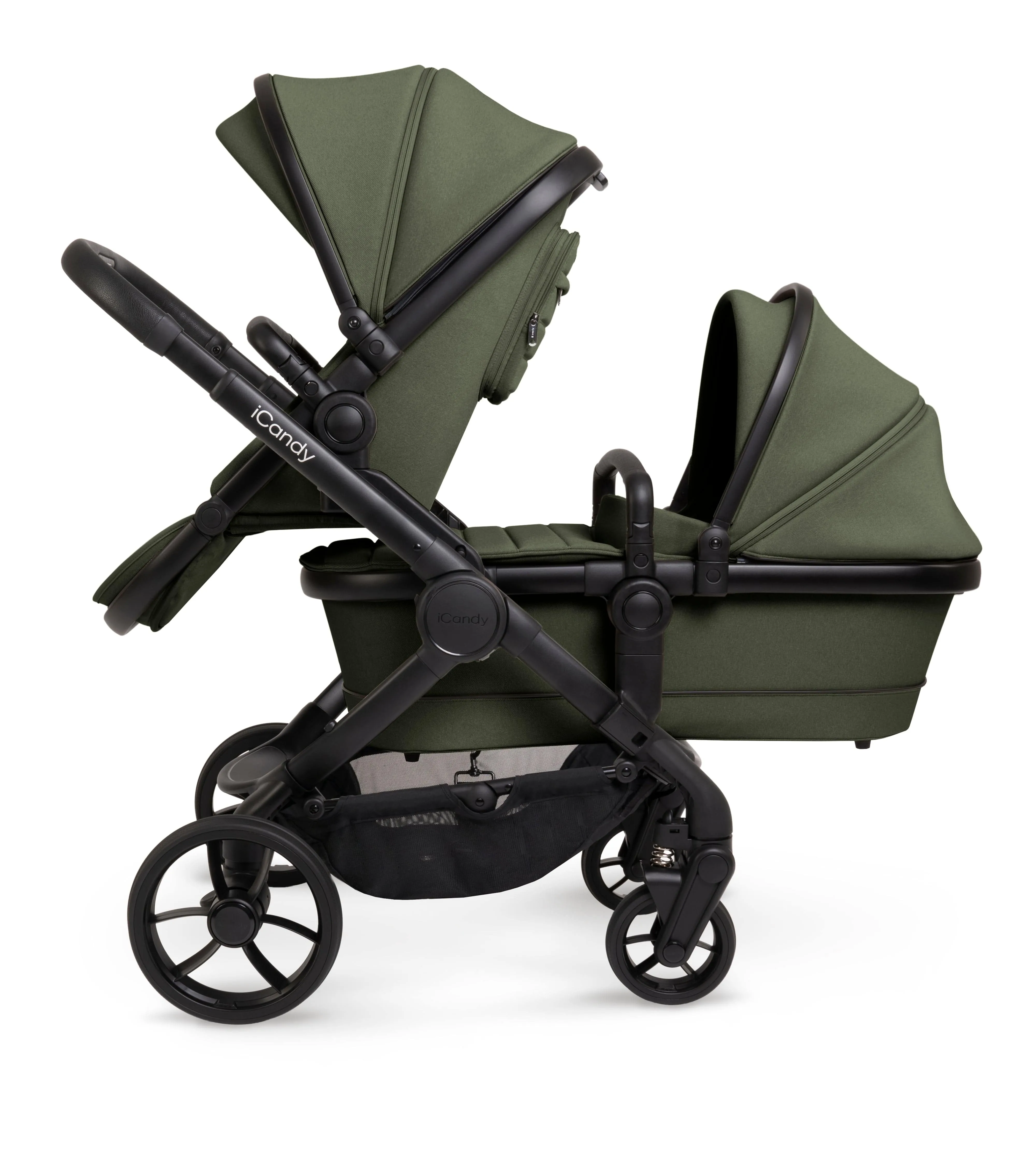iCandy Peach 7 Double Travel System (Cocoon) Bundle - Ivy