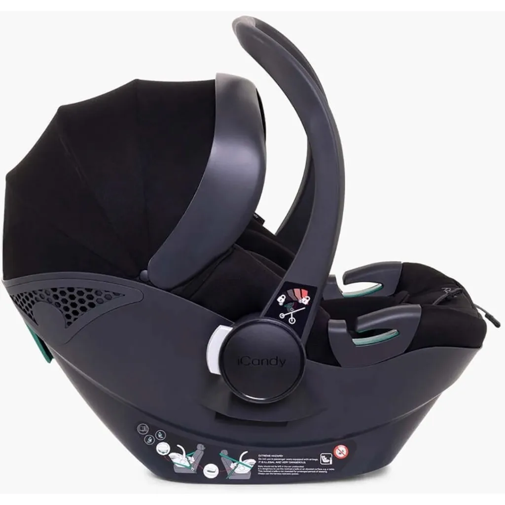 ICANDY Peach 7 Double with Black Cocoon Car Seat & Base - Coco