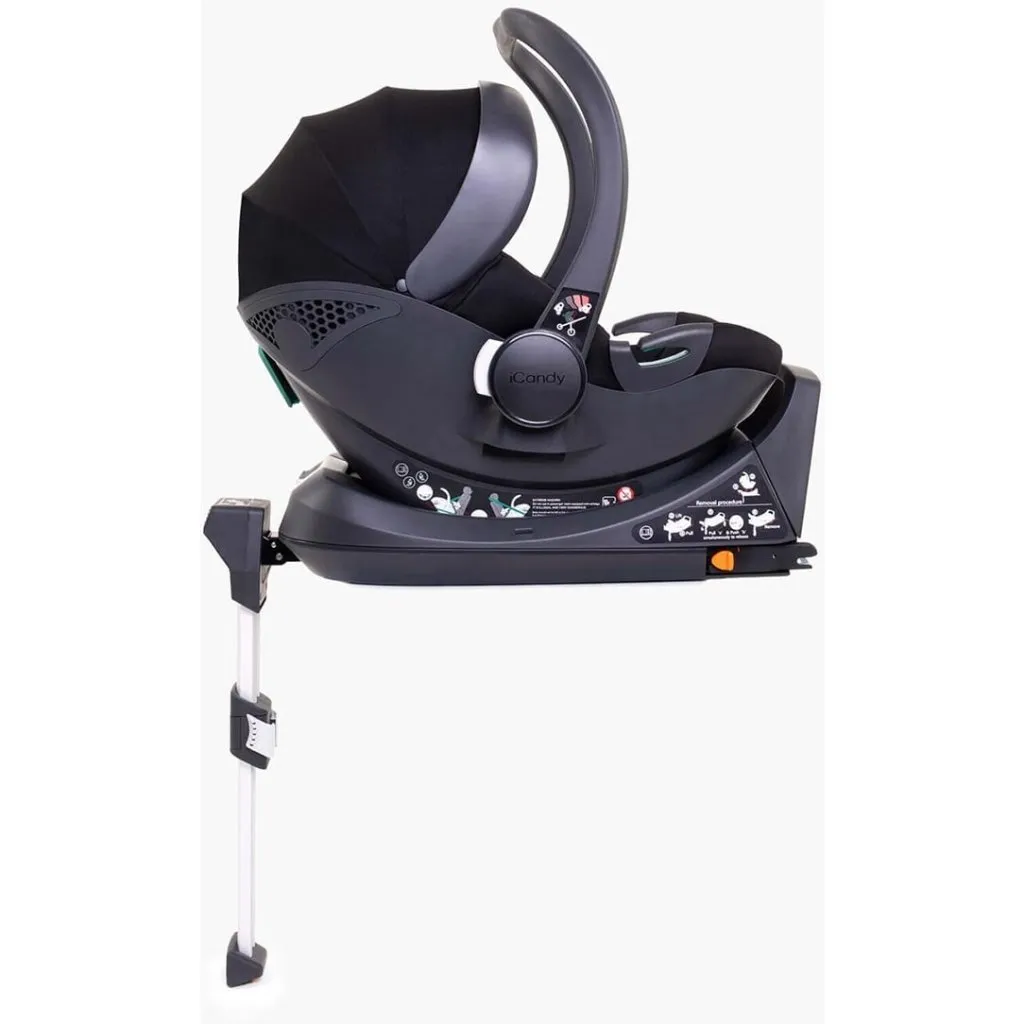 ICANDY Peach 7 Double with Black Cocoon Car Seat & Base - Coco