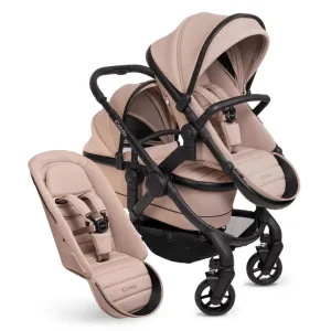 ICANDY Peach 7 Double with Black Cocoon Car Seat & Base - Jet (Cookie)