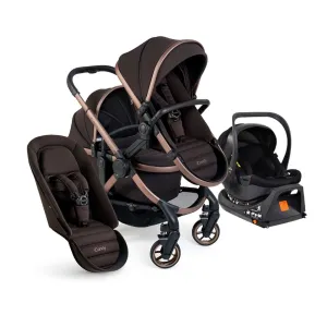 ICANDY Peach 7 Double with Black Cocoon Car Seat & Base - Pecan