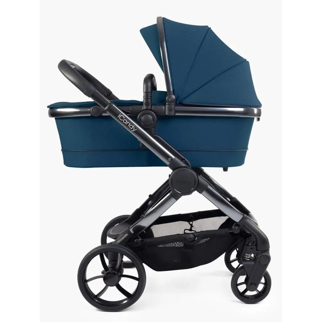ICANDY Peach 7 Double with Black Cocoon Car Seat & Base - Phantom (Cobalt)