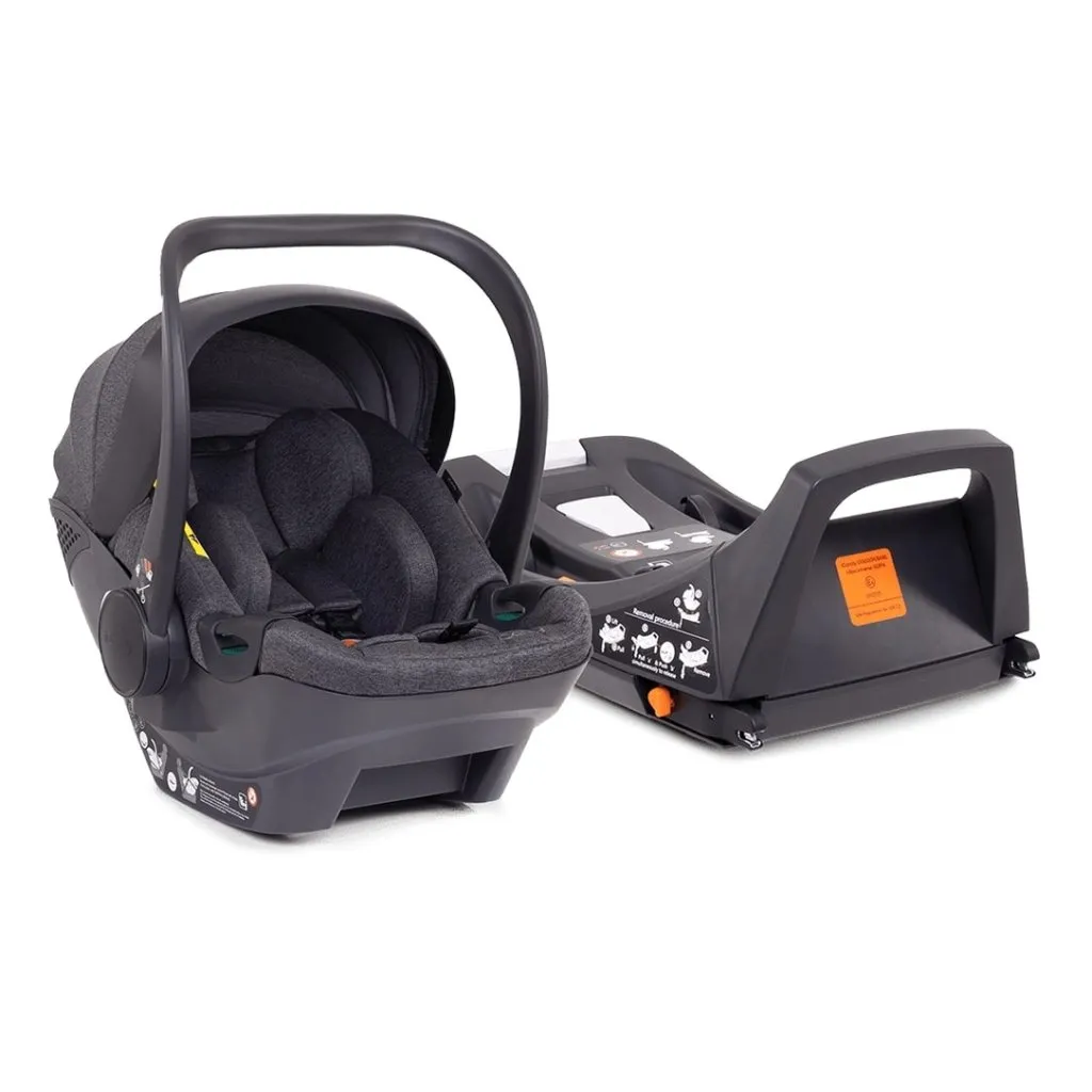 ICANDY Peach 7 Double with Dark Grey Cocoon Car Seat & Base - Truffle
