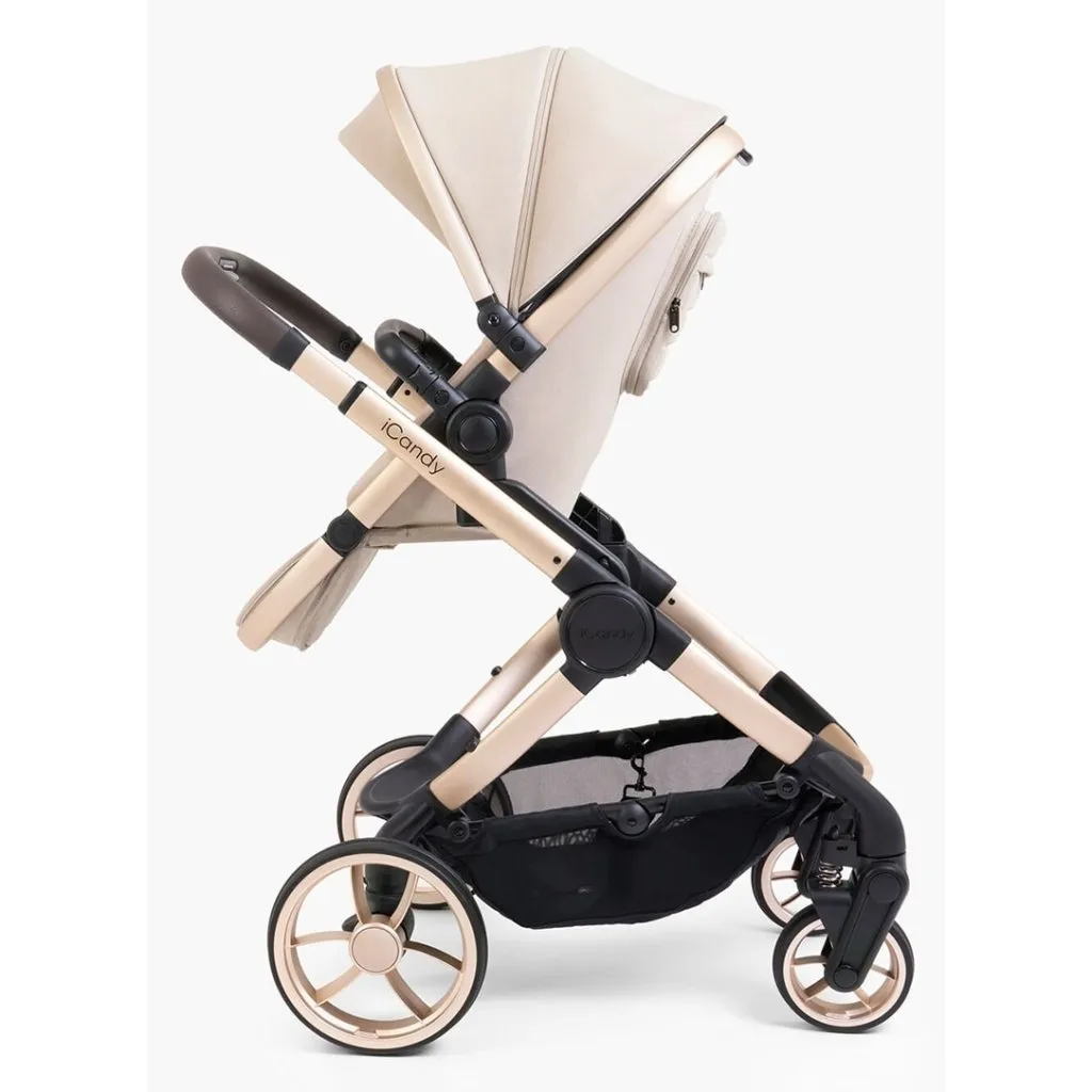 ICANDY Peach 7 Double with Latte Cocoon Car Seat & Base - Blonde (Biscotti)