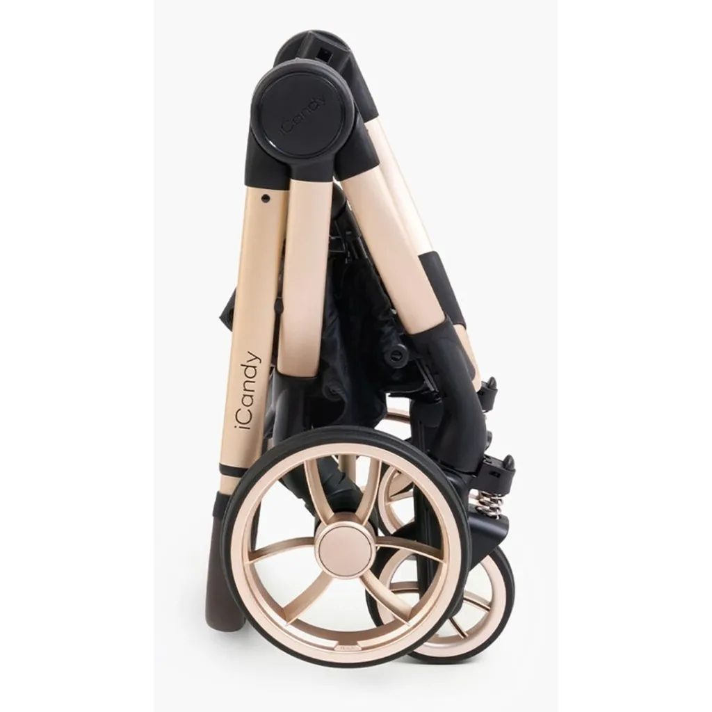 ICANDY Peach 7 Double with Latte Cocoon Car Seat & Base - Blonde (Biscotti)