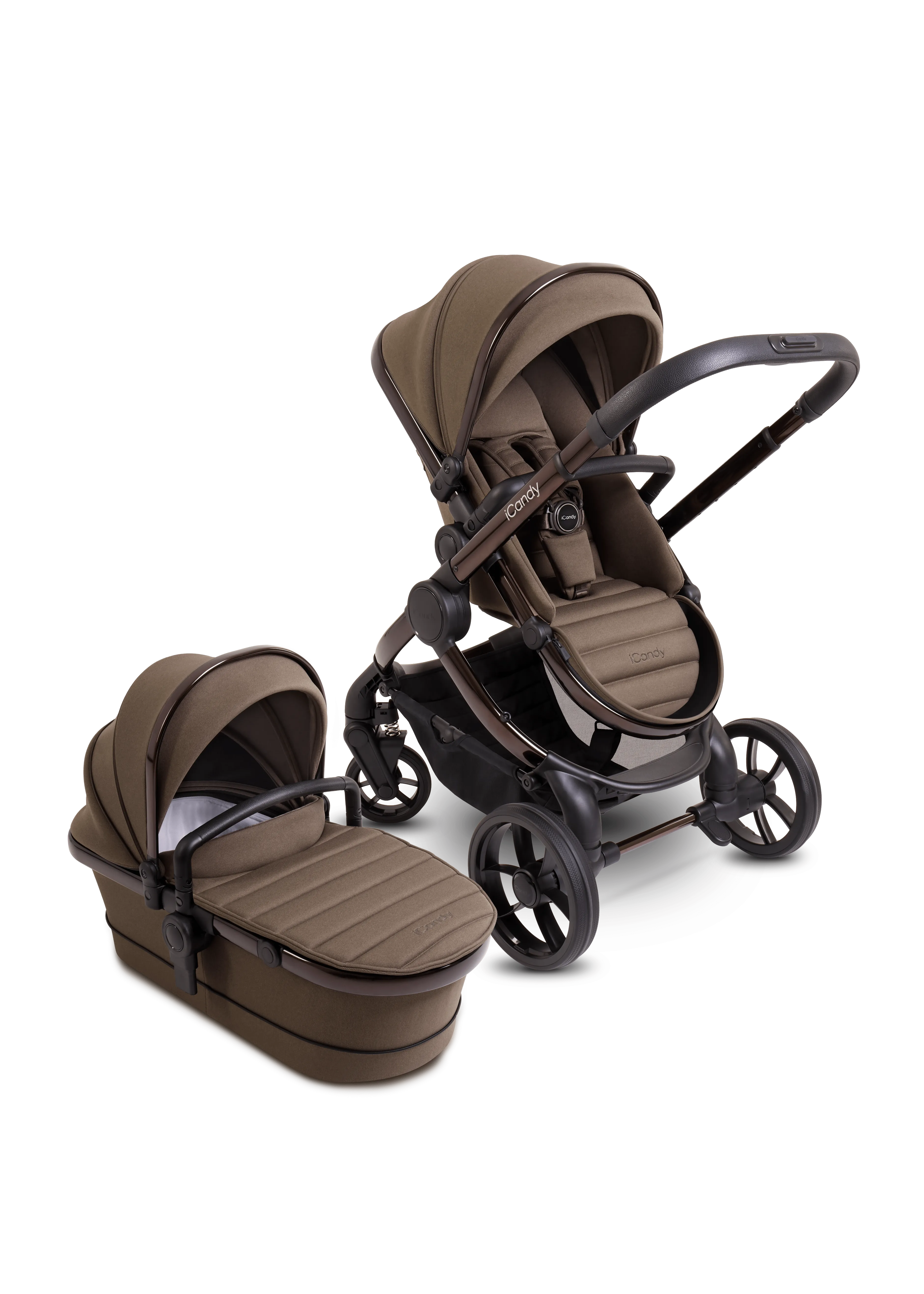 iCandy Peach 7 Maxi Cosi Cabriofix i-Size Travel System Bundle - Coco