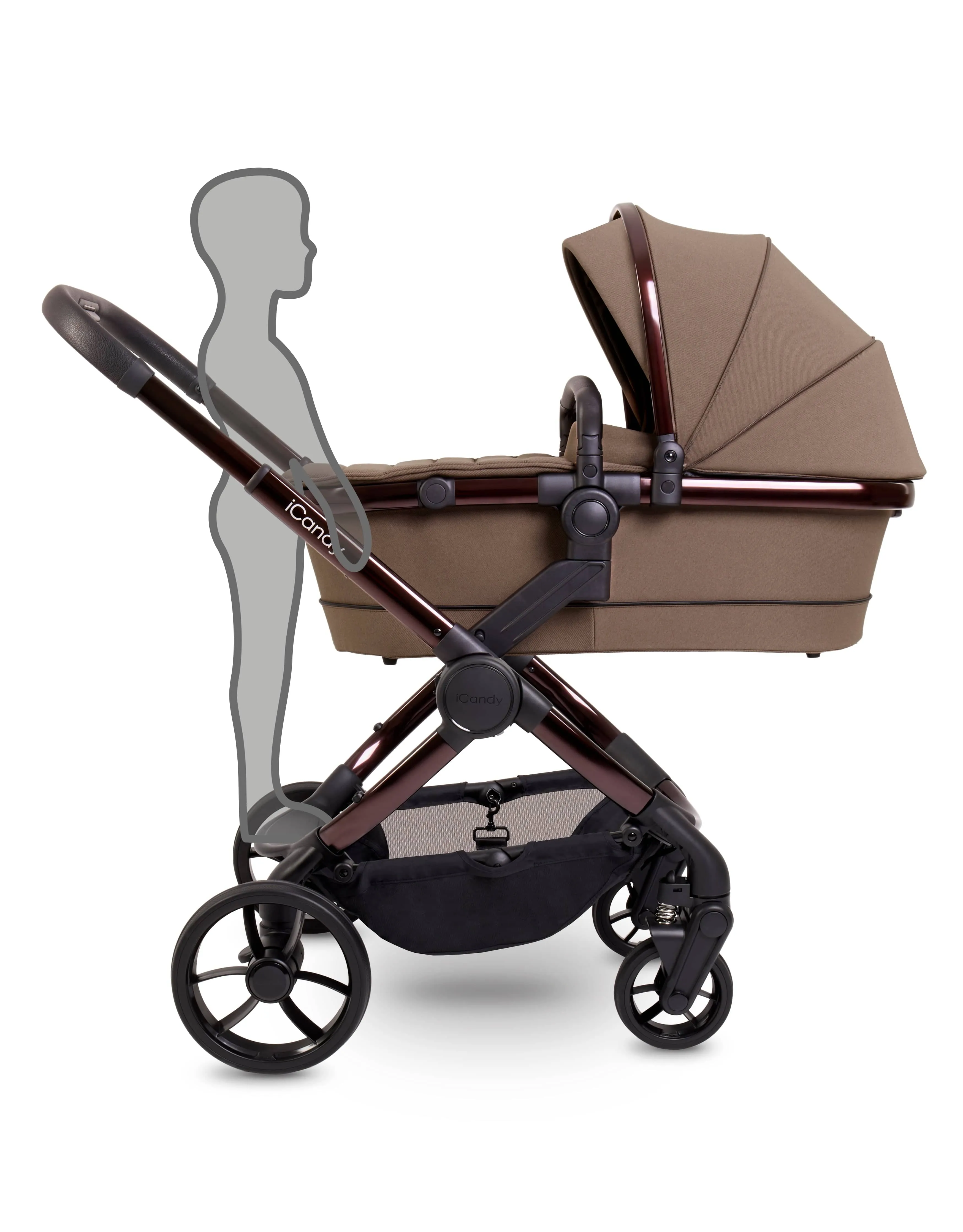 iCandy Peach 7 Maxi Cosi Cabriofix i-Size Travel System Bundle - Coco