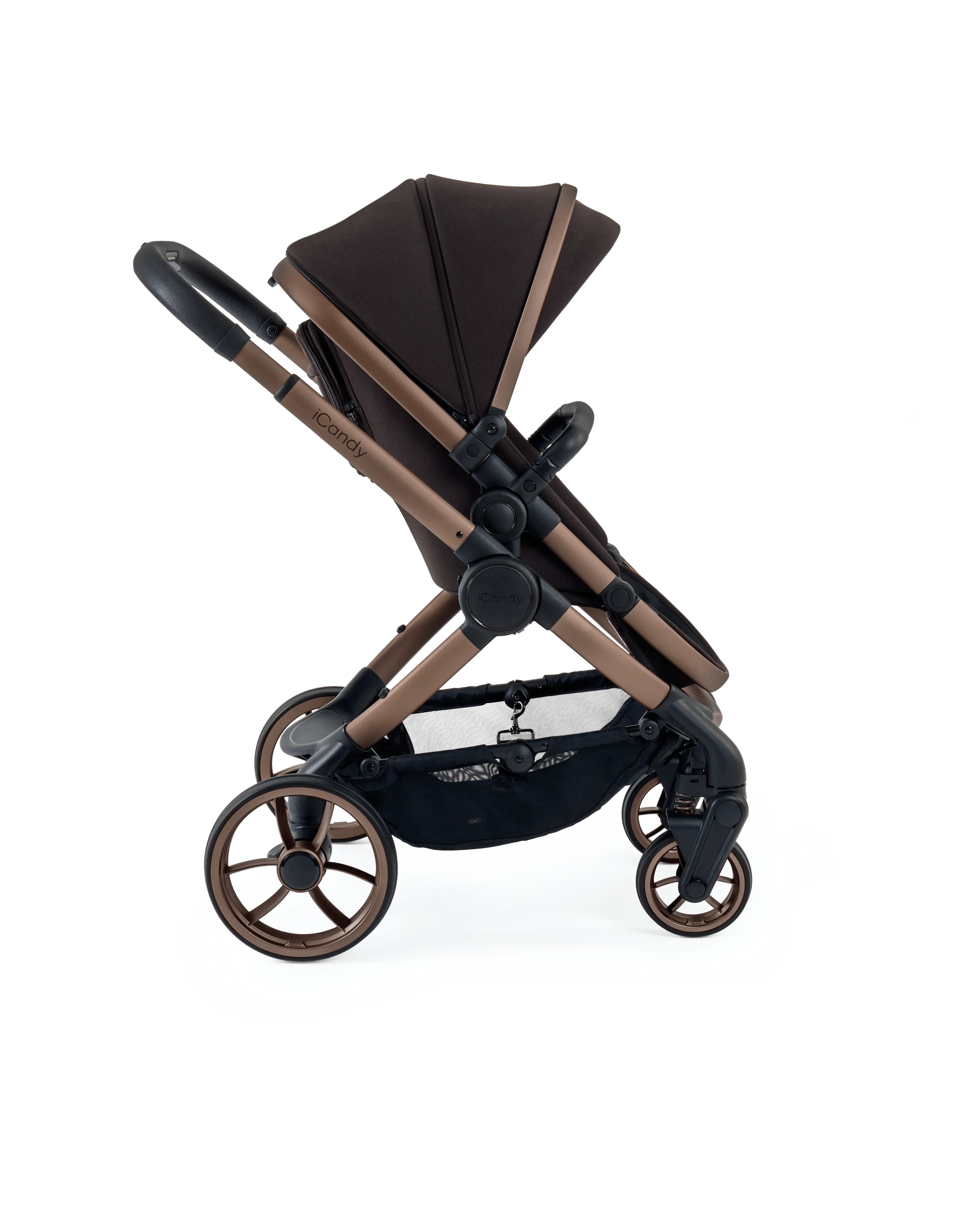 iCandy Peach 7 Maxi Cosi Cabriofix i-Size Travel System Bundle - Pecan