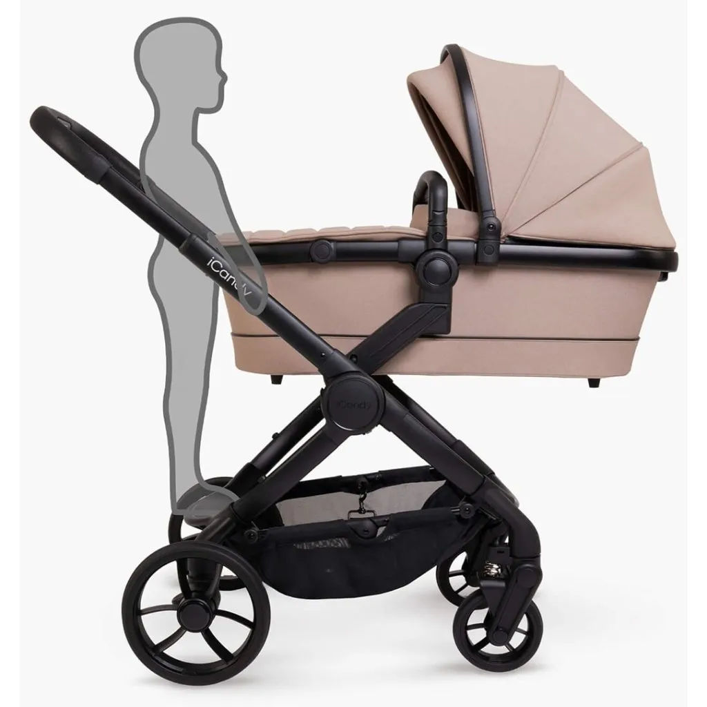 ICANDY Peach 7 Pushchair and Carrycot Combo Set - Cookie
