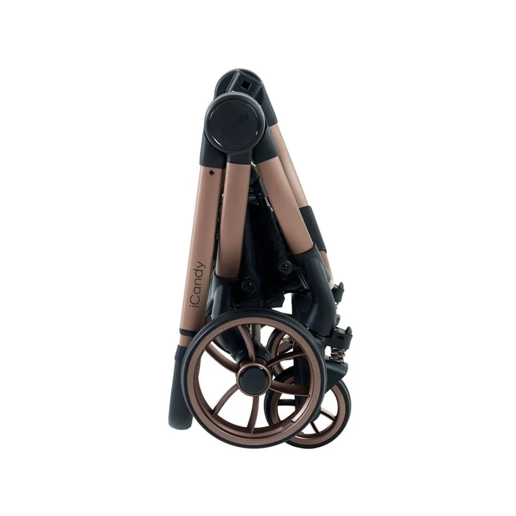 ICANDY Peach 7 Pushchair and Carrycot Combo Set - Pecan