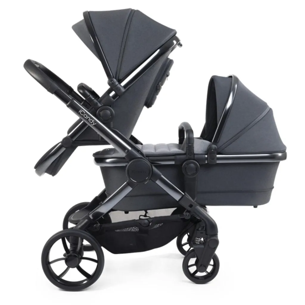 ICANDY Peach 7 Pushchair and Carrycot Combo Set - Truffle