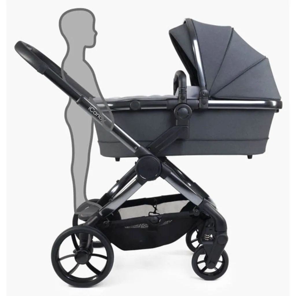 ICANDY Peach 7 Pushchair and Carrycot Combo Set - Truffle