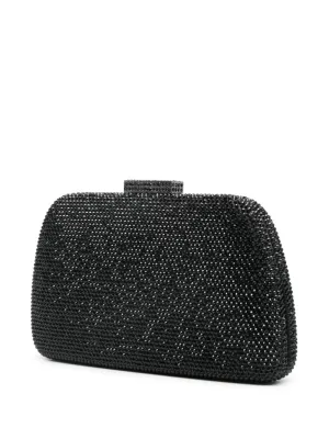 JOSEPHINE CRYSTAL EMBELLISHED BAG - BLACK JET