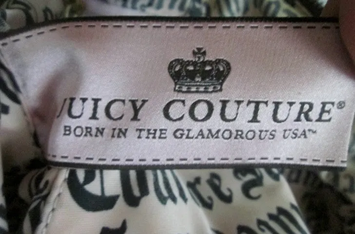 JUICY COUTURE Leather Velvet Heart purse leather satchel BERRRY PINK tote WINE RED L