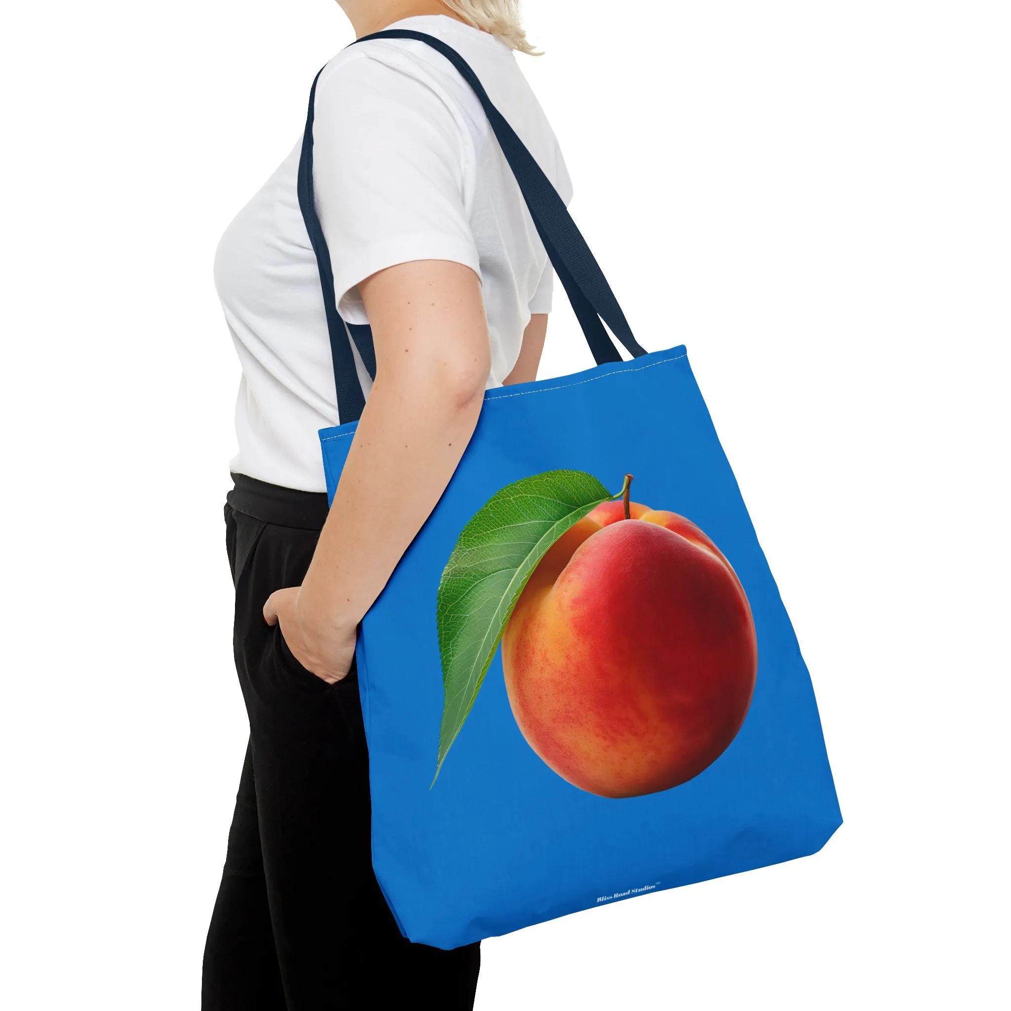 Juicy Gems Tote Bag - Celebrate Juicy Fruits with our Strawberry and Peach Tote! Available in 3 sizes.