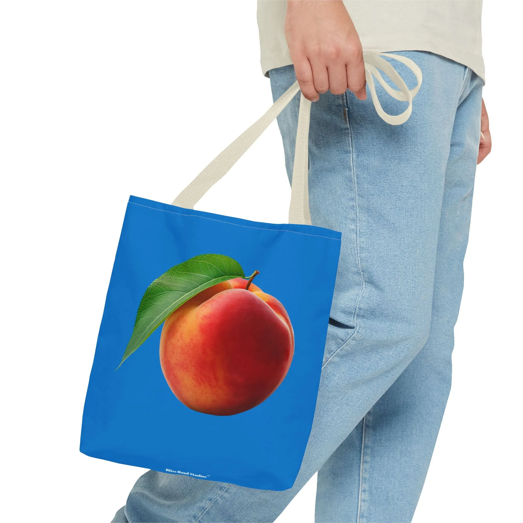 Juicy Gems Tote Bag - Celebrate Juicy Fruits with our Strawberry and Peach Tote! Available in 3 sizes.