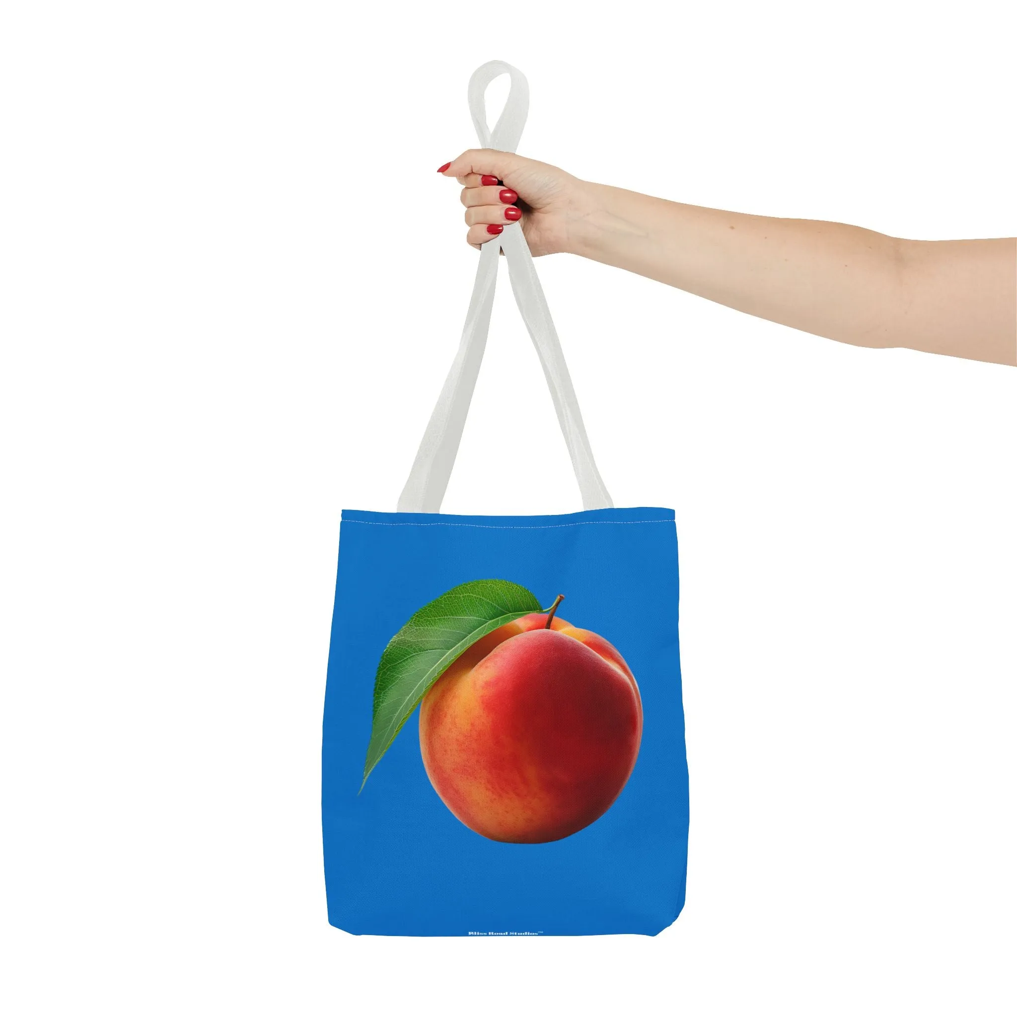 Juicy Gems Tote Bag - Celebrate Juicy Fruits with our Strawberry and Peach Tote! Available in 3 sizes.