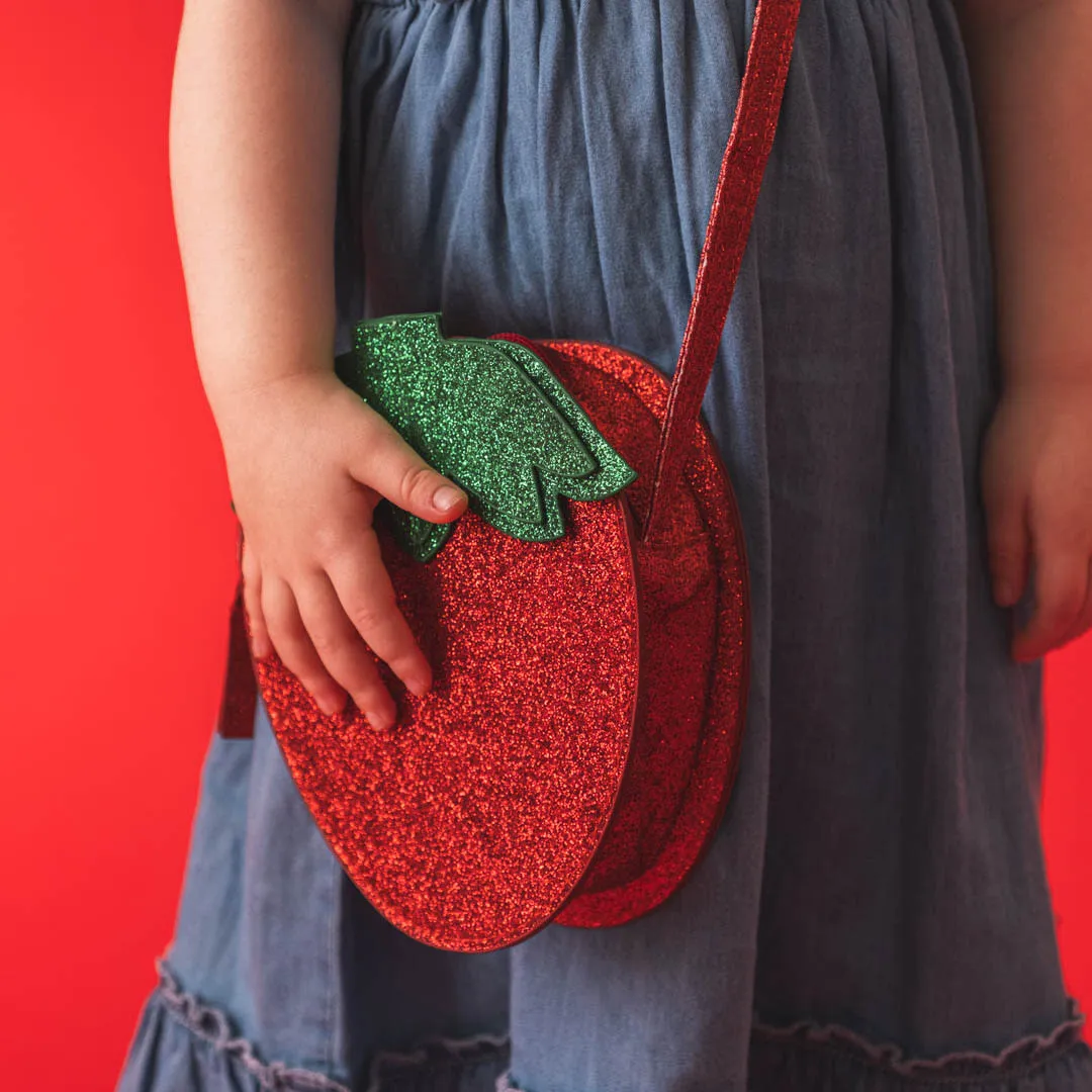 Juliet shoulder bag - Strawberry red