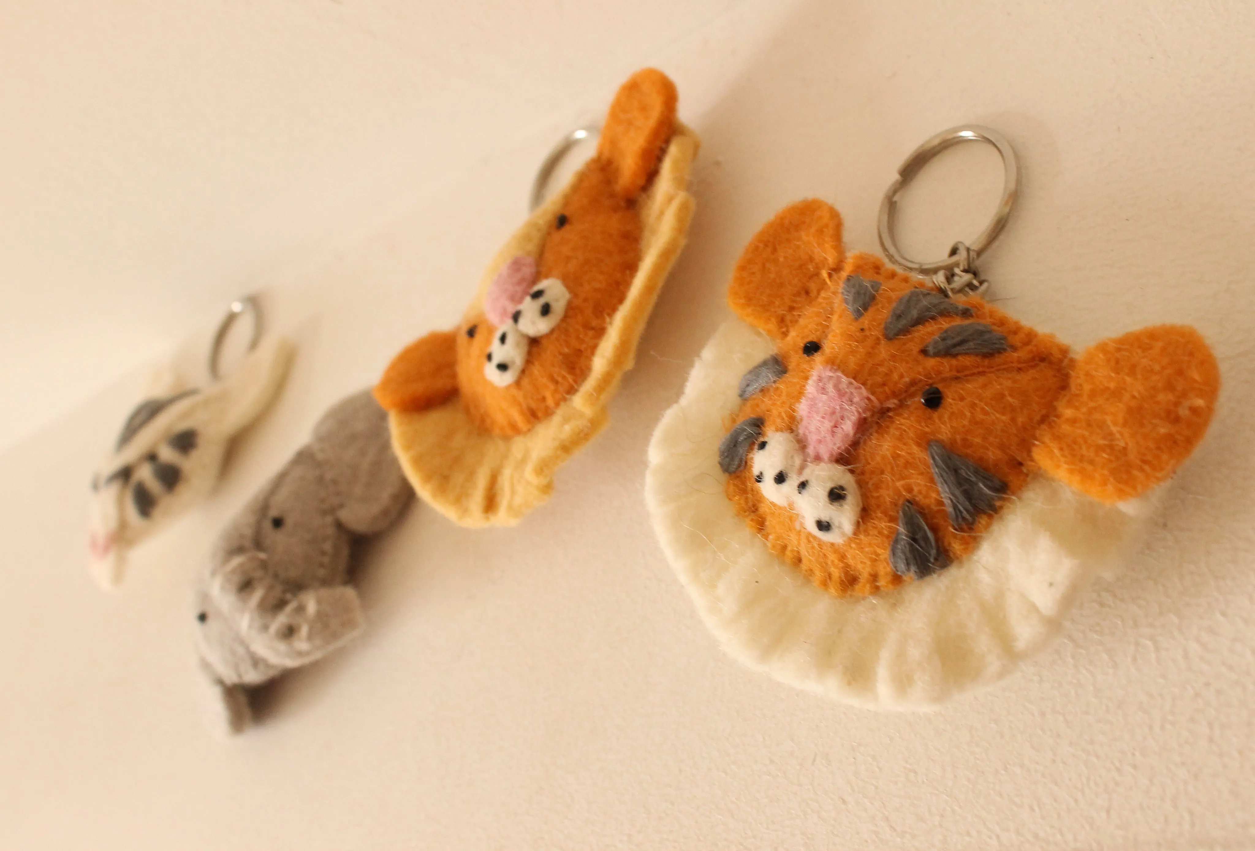 Jungle Mask Keyrings