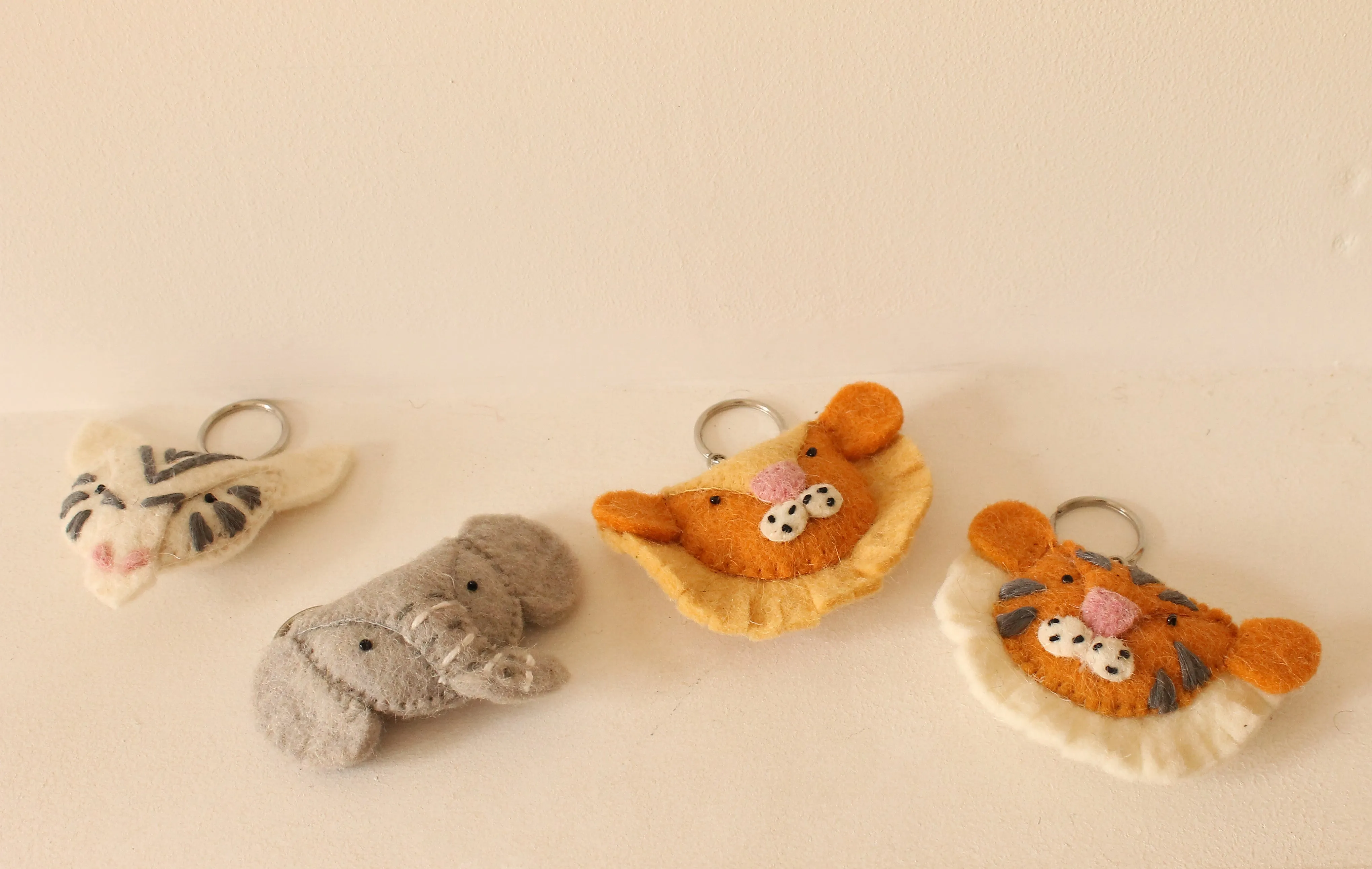 Jungle Mask Keyrings