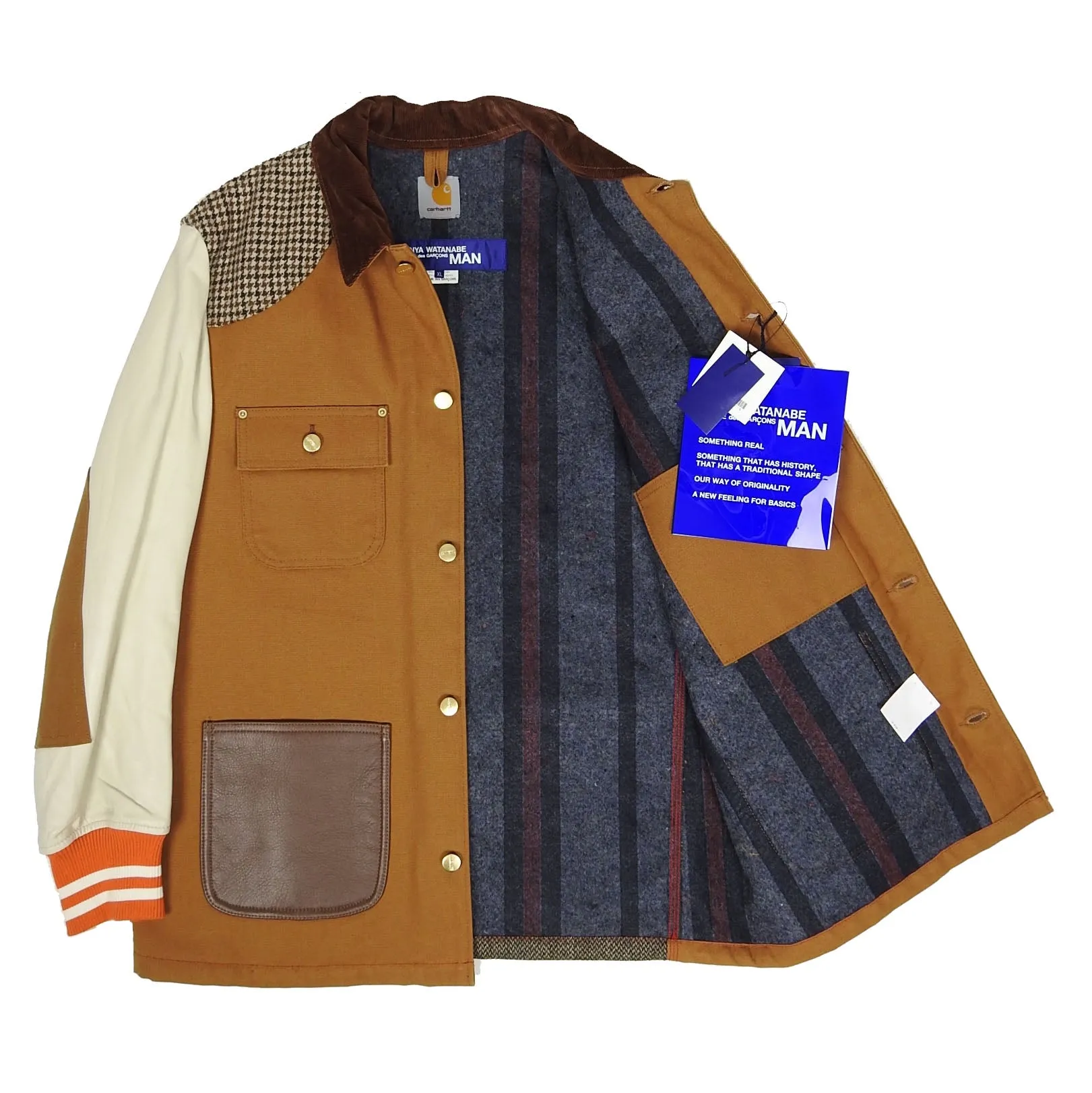 Junya Watanabe x Carhartt WIP AD2017 Varsity Work Jacket Size XL