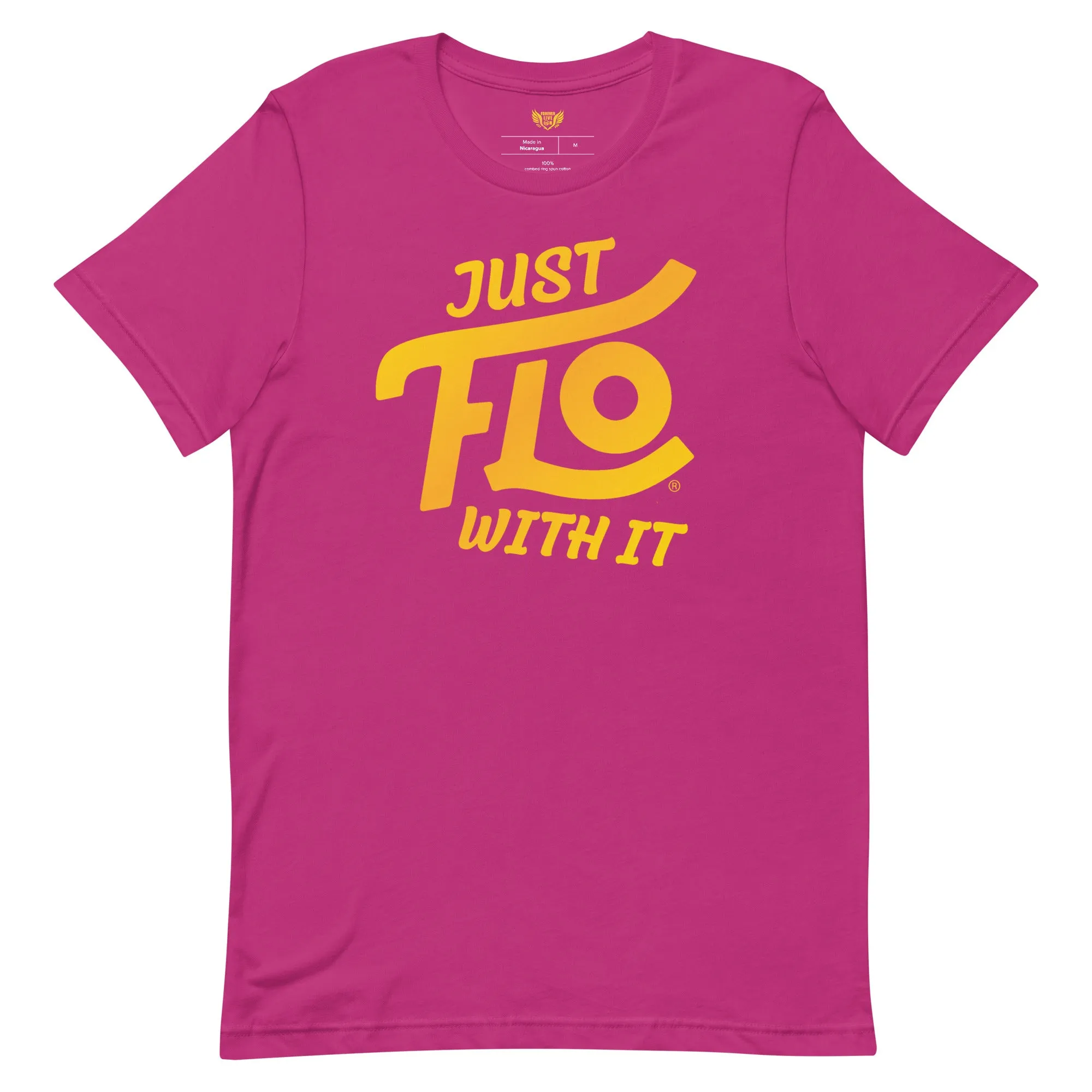 Just FLO With It T-shirt (Gold Edition)
