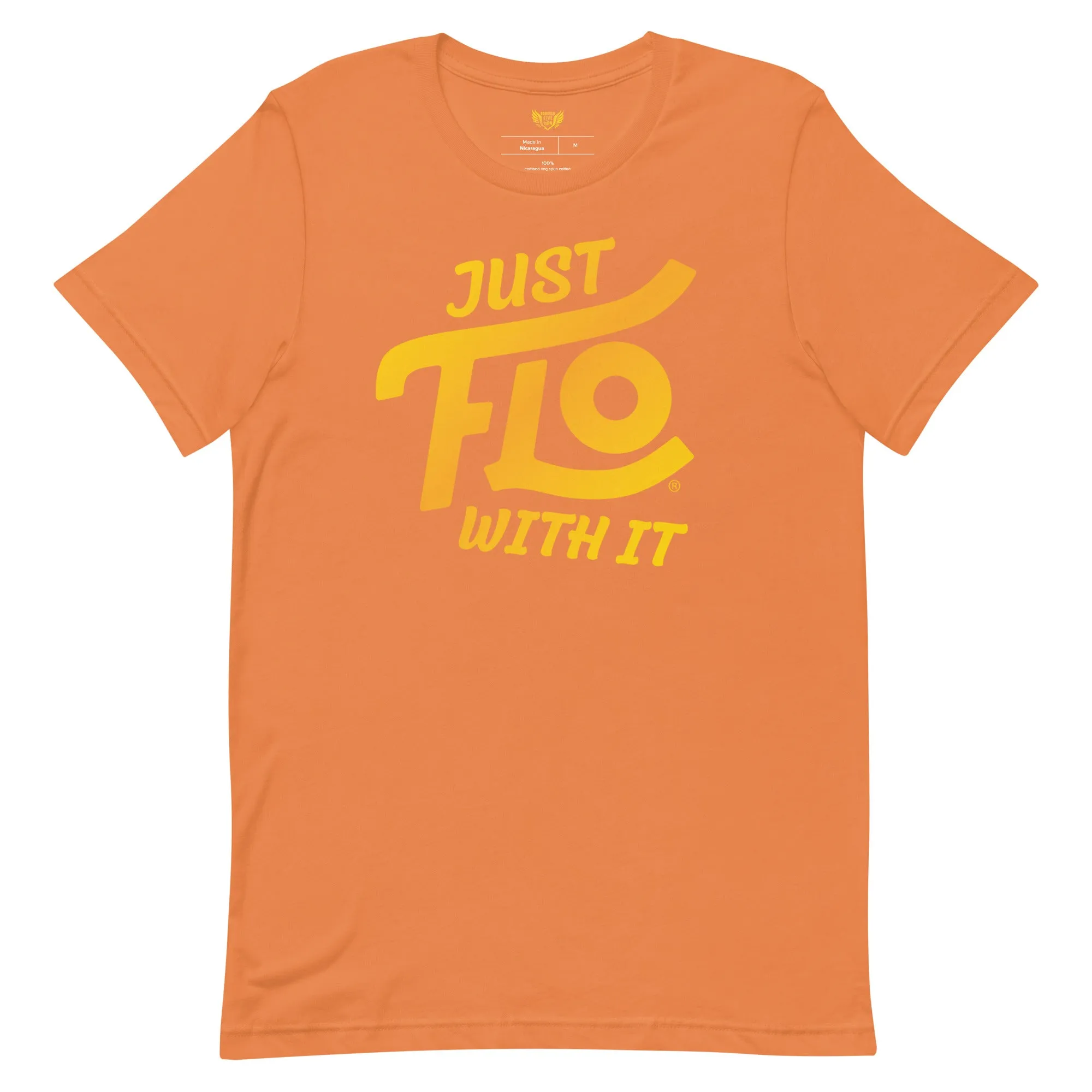 Just FLO With It T-shirt (Gold Edition)