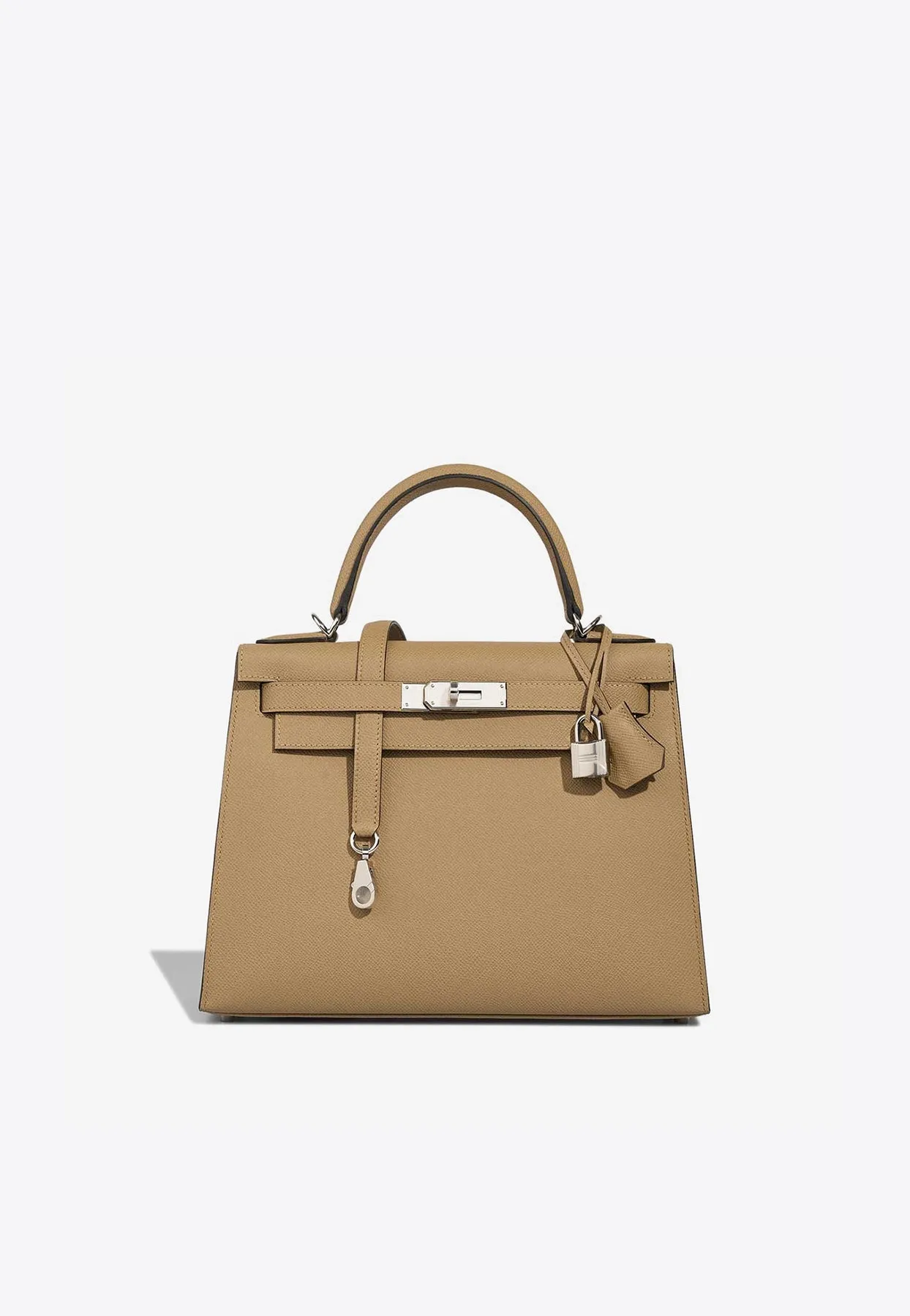 Kelly 28 in Poussière Epsom Leather with Palladium Hardware