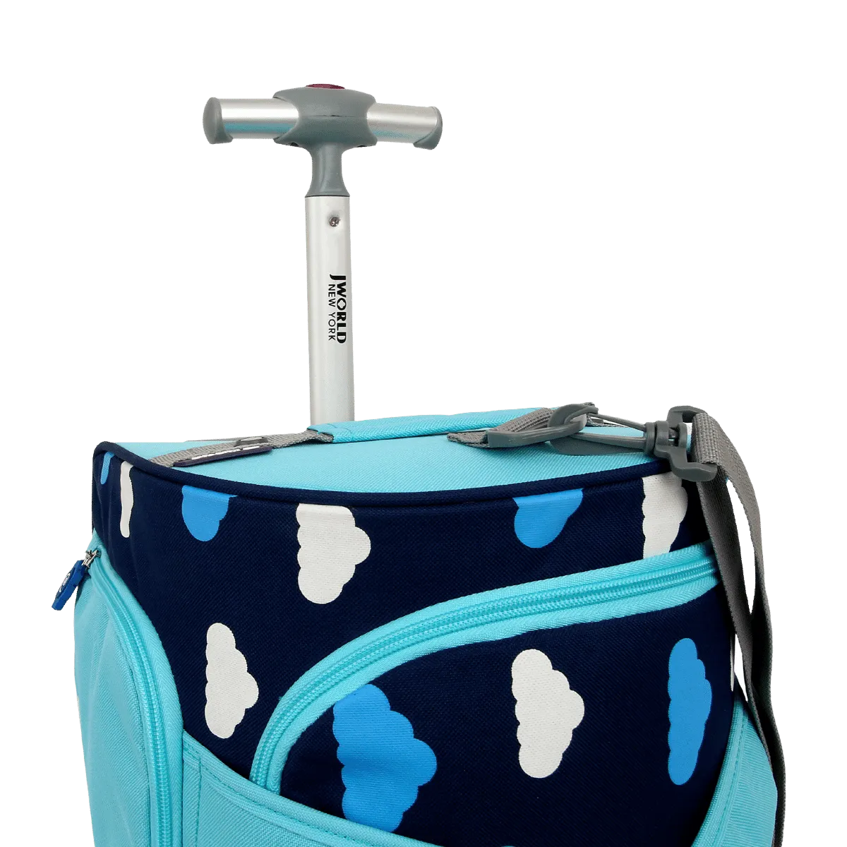 Kids' Rolling Duffel in Penguin