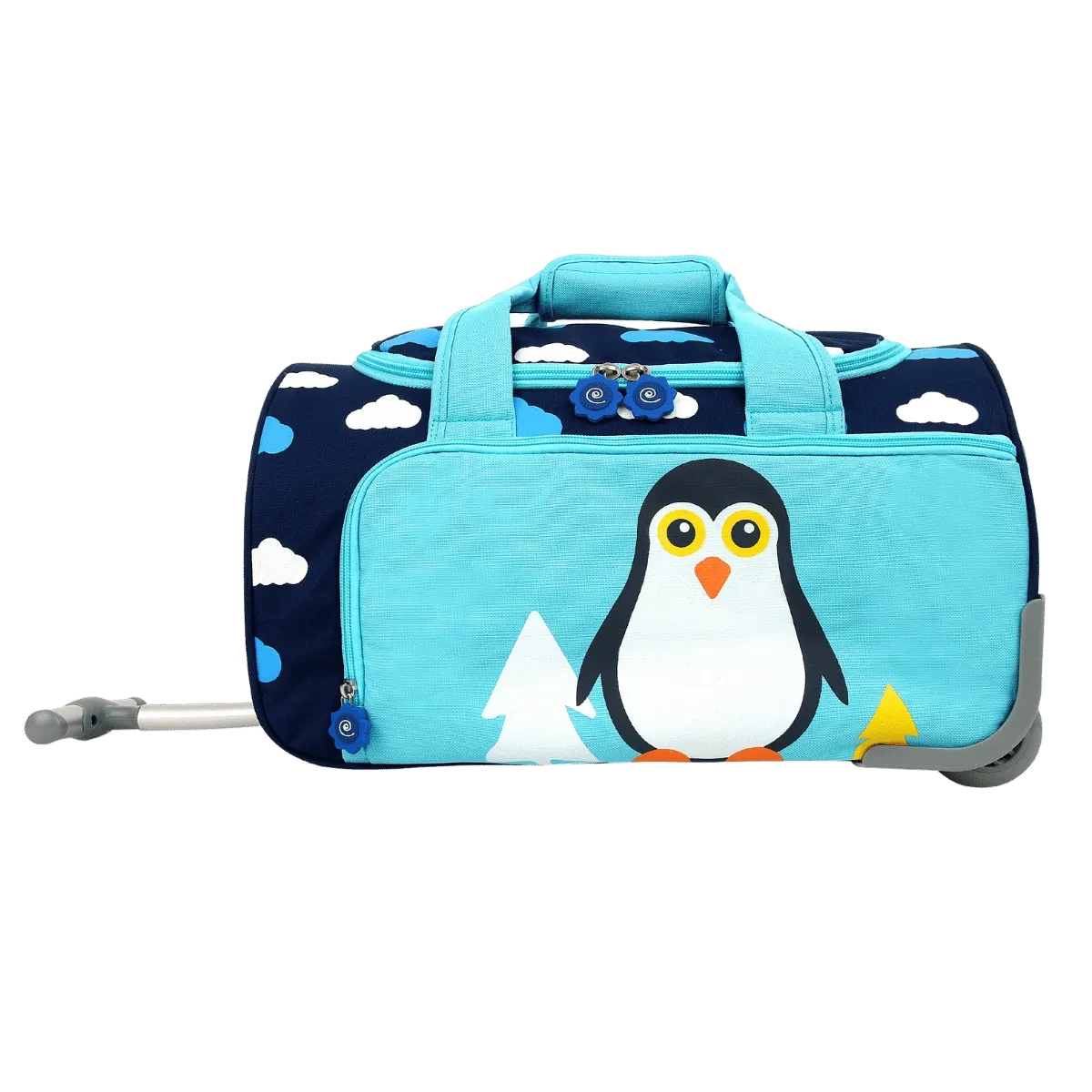Kids' Rolling Duffel in Penguin