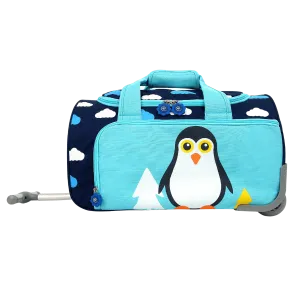 Kids' Rolling Duffel in Penguin
