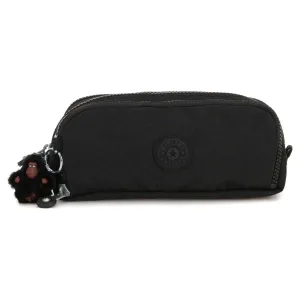 Kipling-Gitroy-Large zipped pencase with multiple compartments -True Black-13564-J99