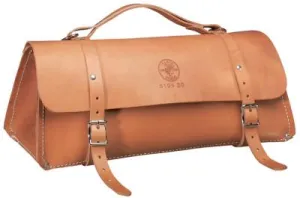 Klein Tools Deluxe Leather Bags, 1 Compartment, 8 in X 20 in, 5108-20