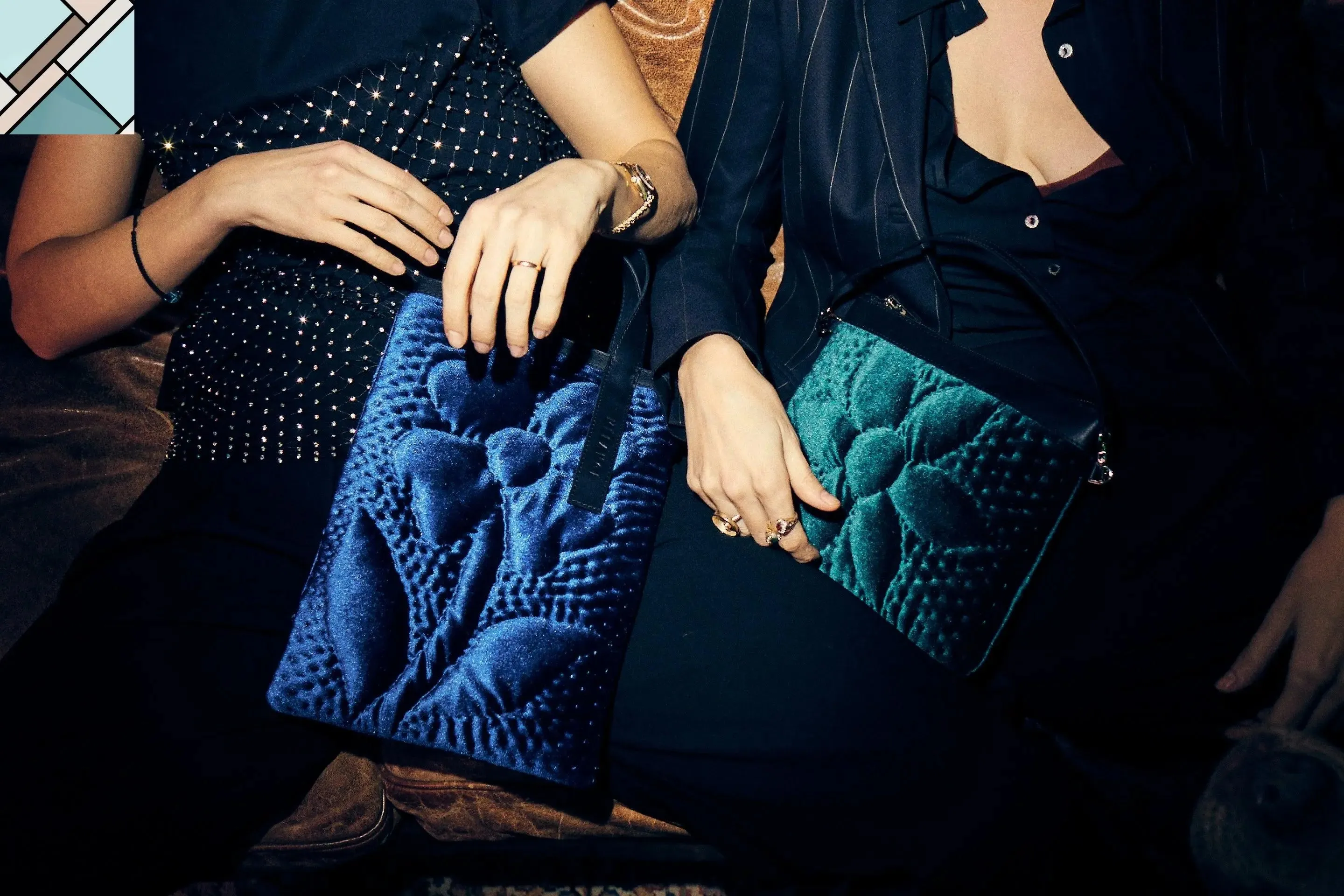 Şükran Mini Velvet  Pillow Bag