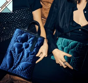 Şükran Mini Velvet  Shoulder Bag