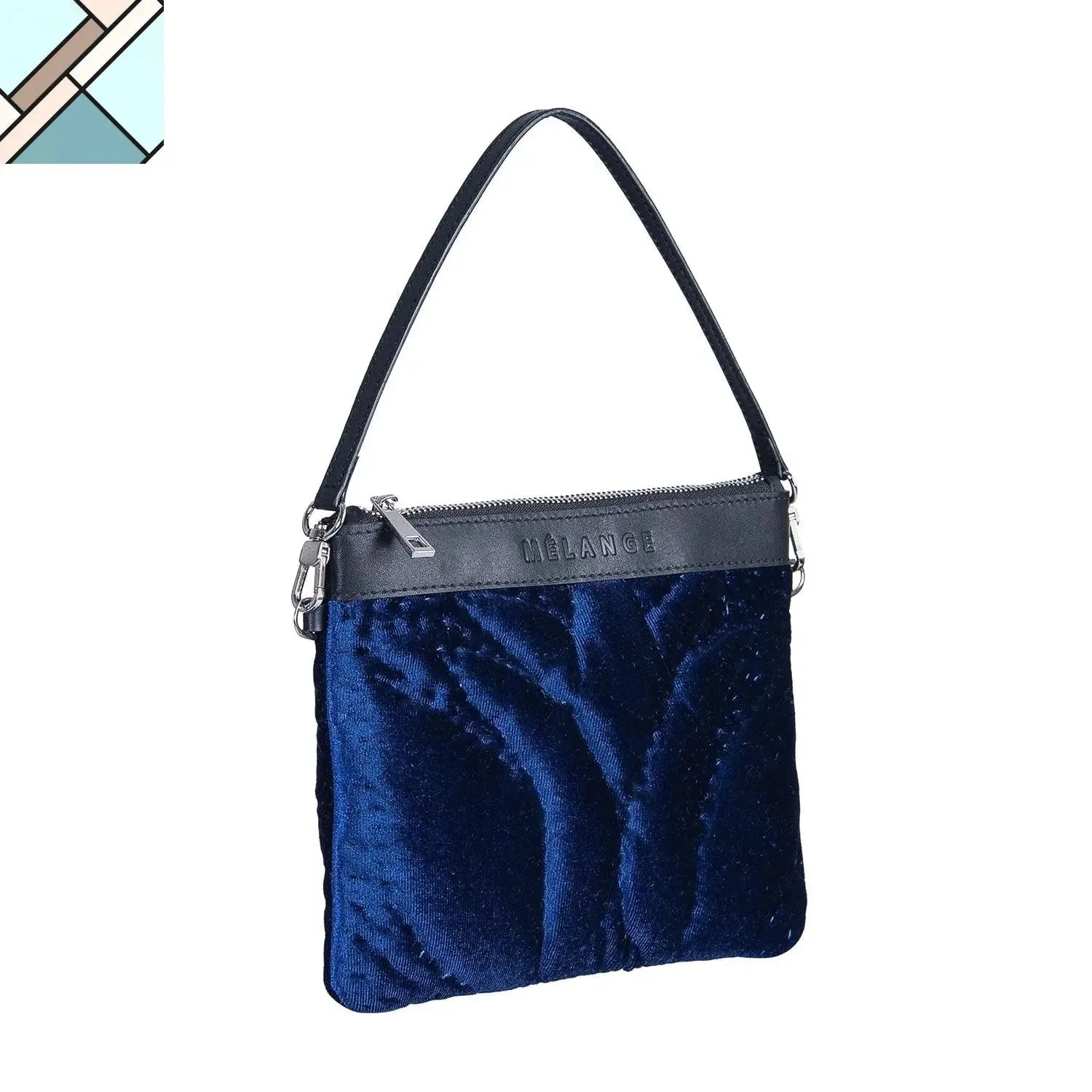 Şükran Mini Velvet  Shoulder Bag