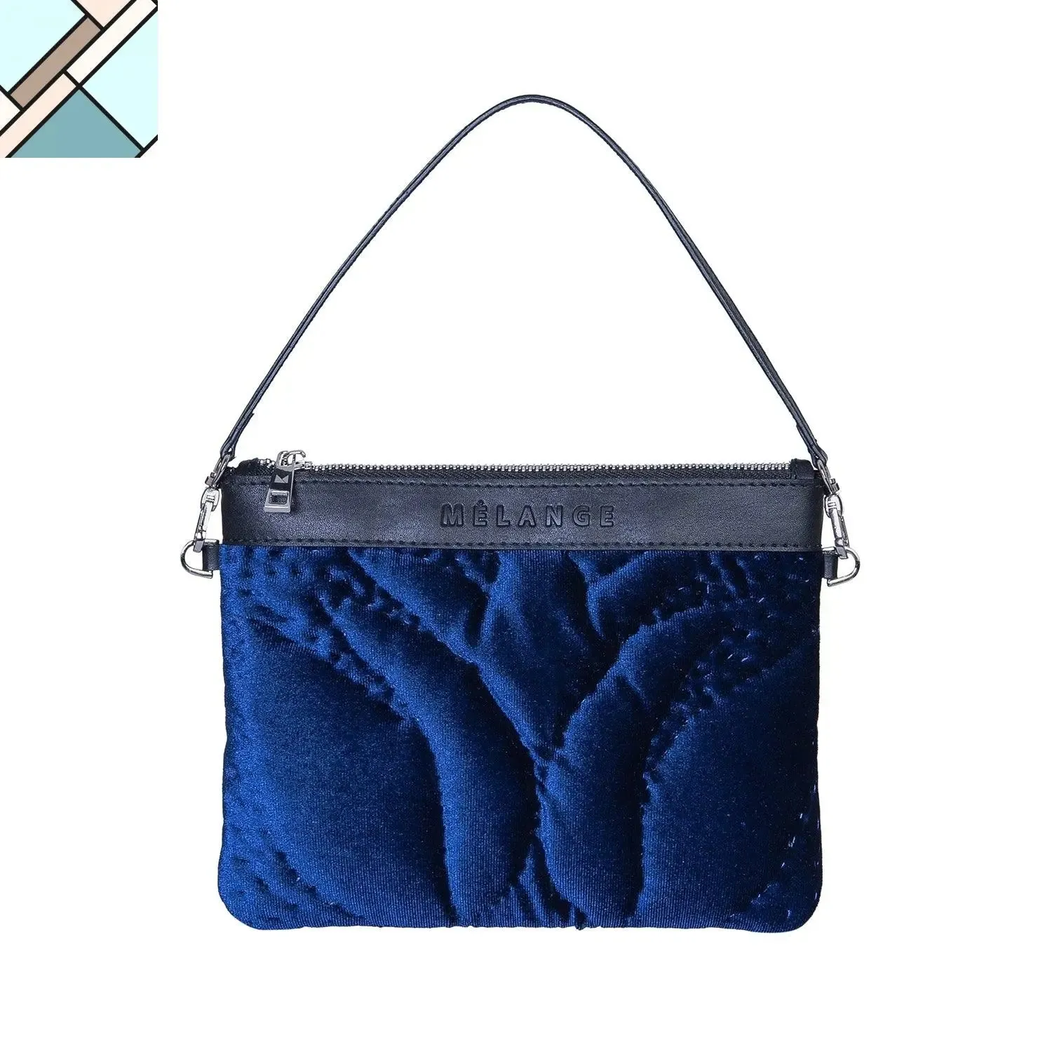 Şükran Mini Velvet  Shoulder Bag