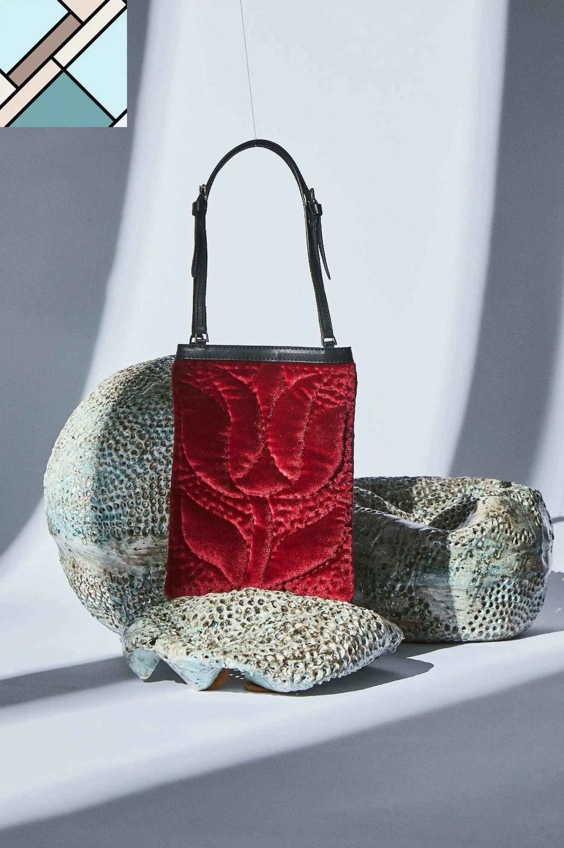 Şükran Velvet Mini Handbag