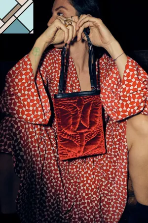 Şükran Velvet Mini Handbag
