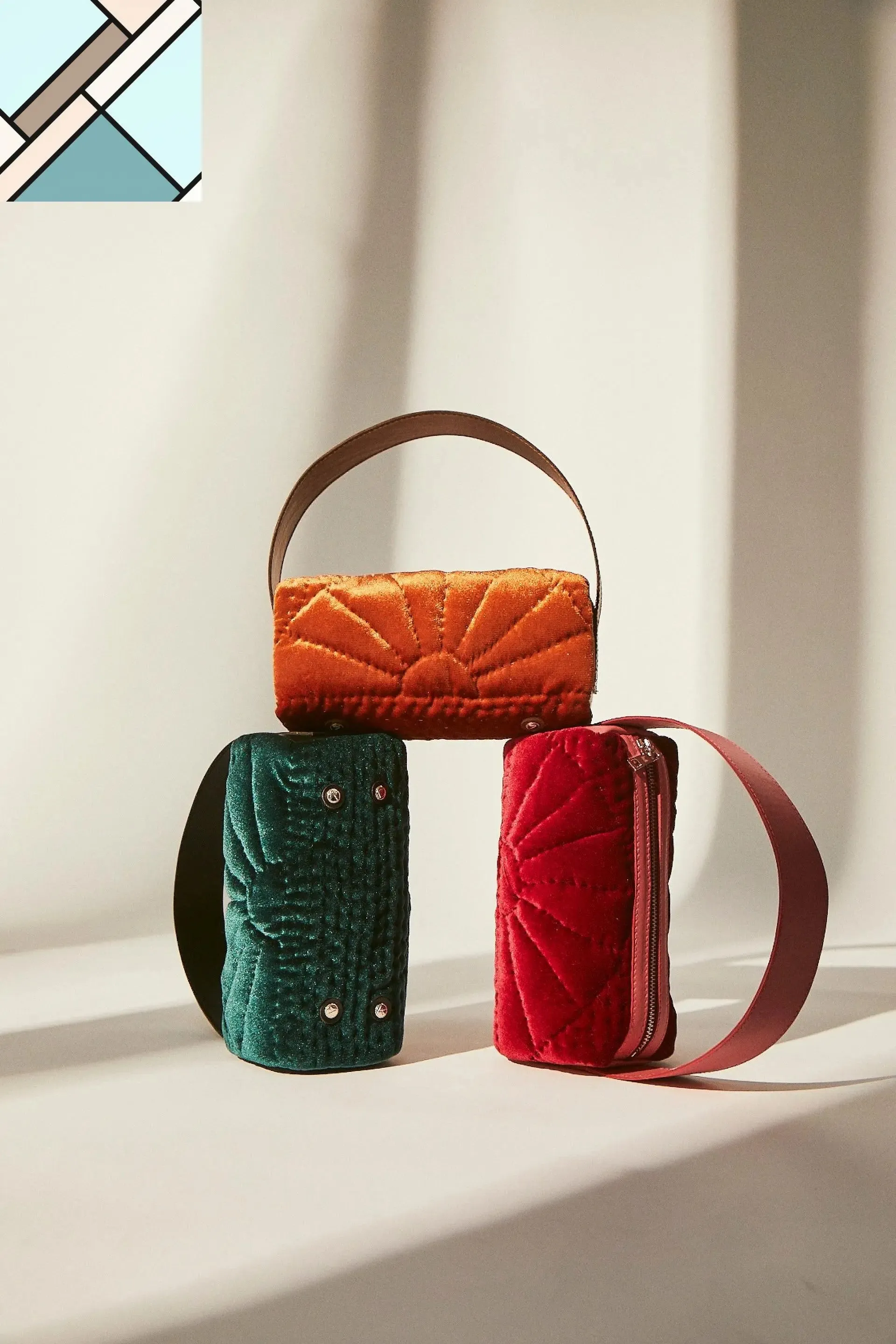 Şükran Velvet Saddle Bag