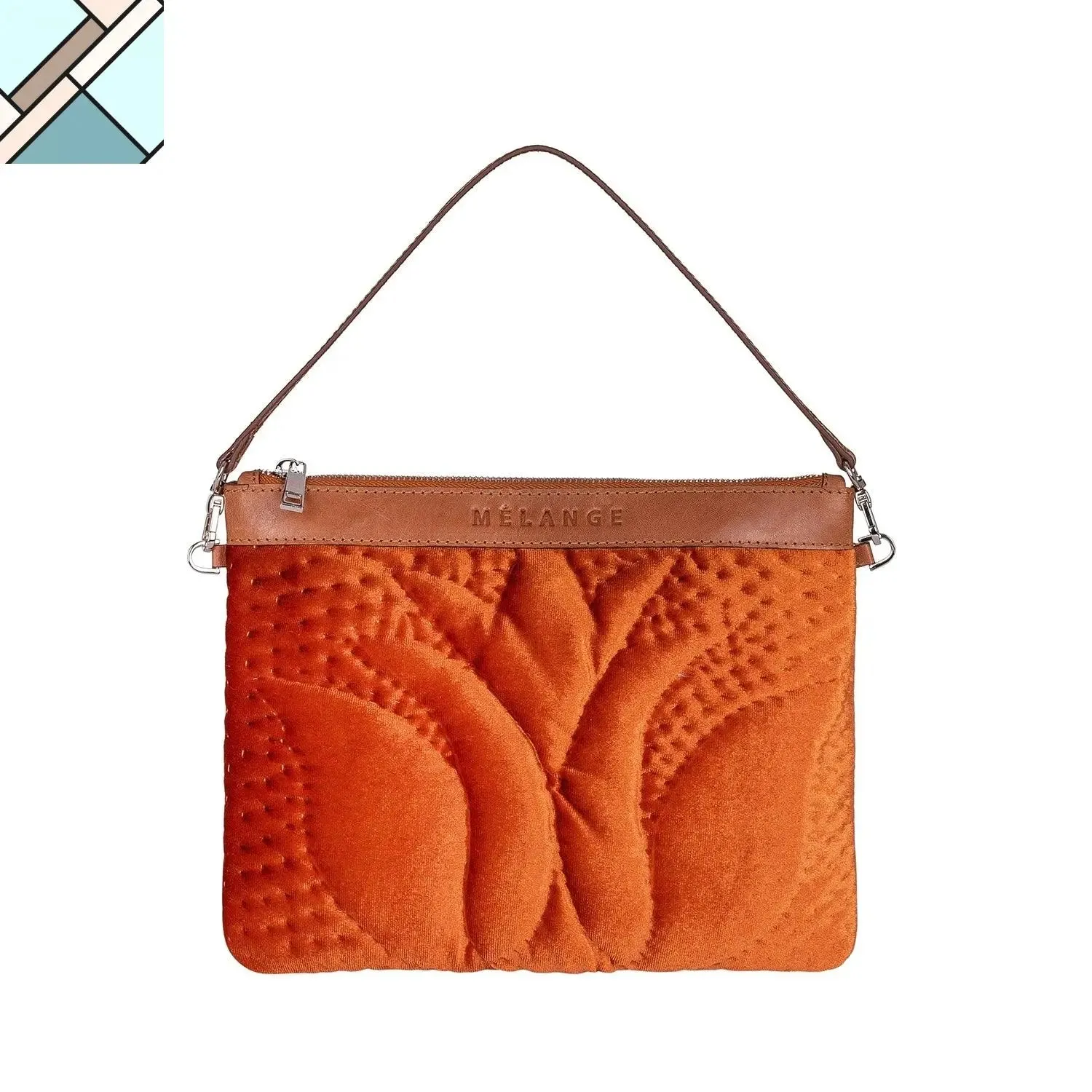Şükran Velvet Shoulder Bag