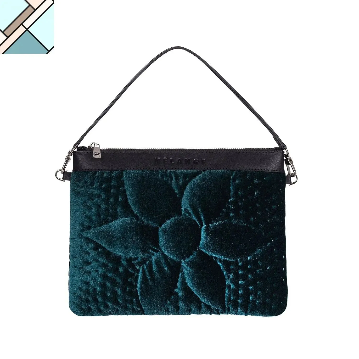 Şükran Velvet Shoulder Bag