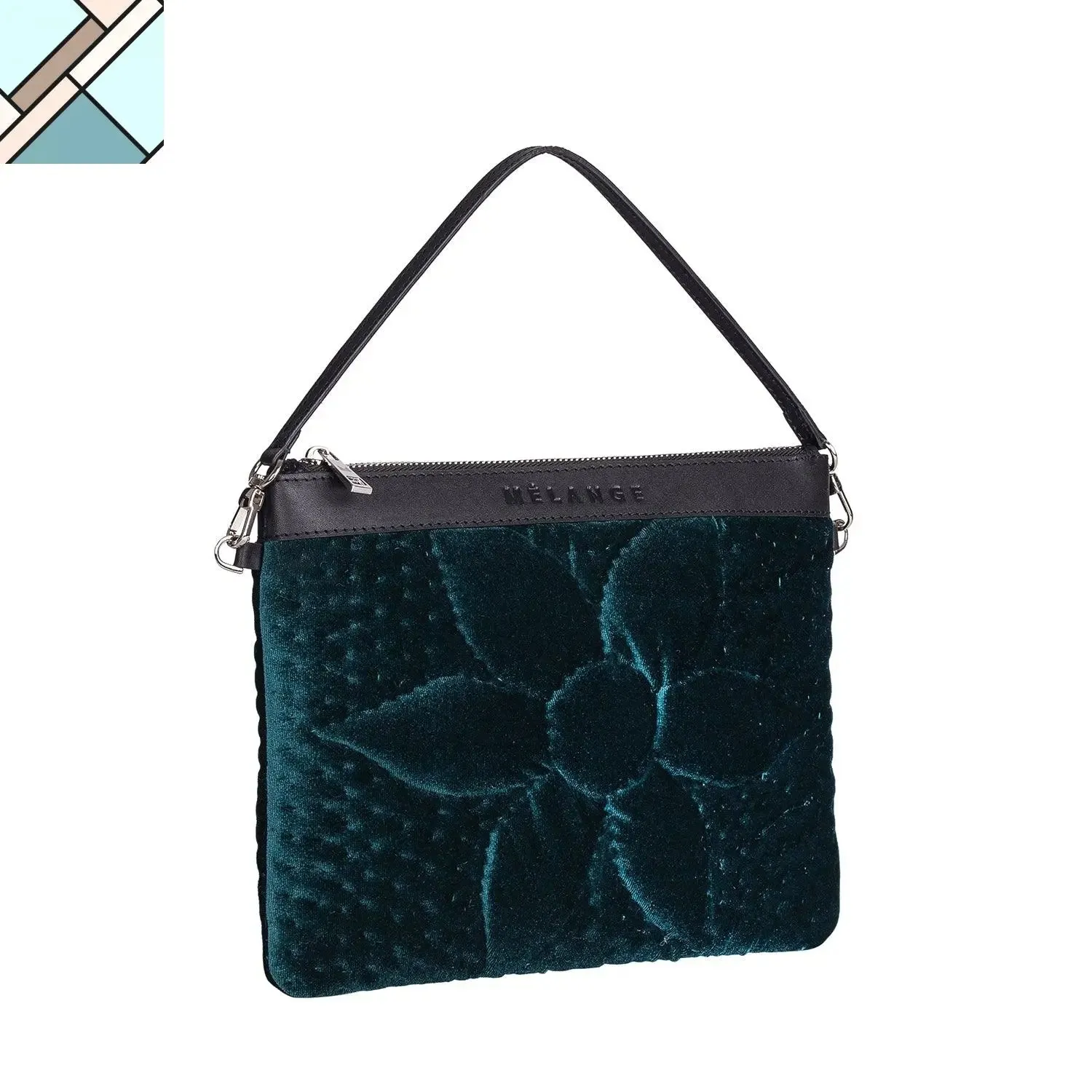 Şükran Velvet Shoulder Bag