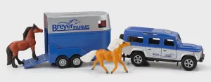 Land Rover® and Tag Along Horse Trailer