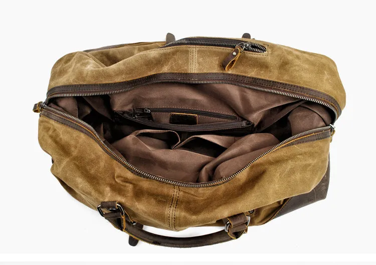 Large Canvas Duffel Bag