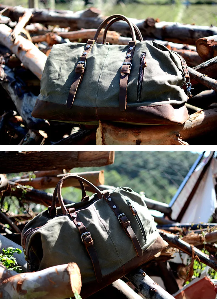 Large Canvas Duffel Bag
