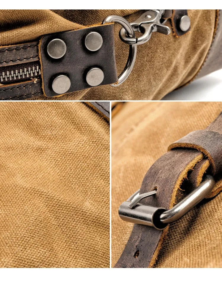 Large Canvas Duffel Bag